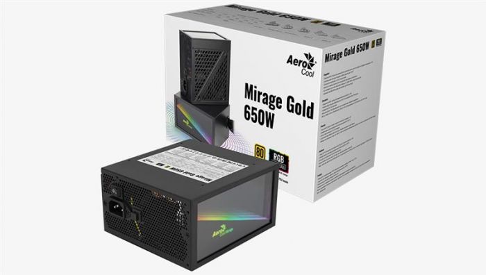 Блок живлення AeroCool Mirage Gold 650 (ACPG-MD65FEC.11) 650W