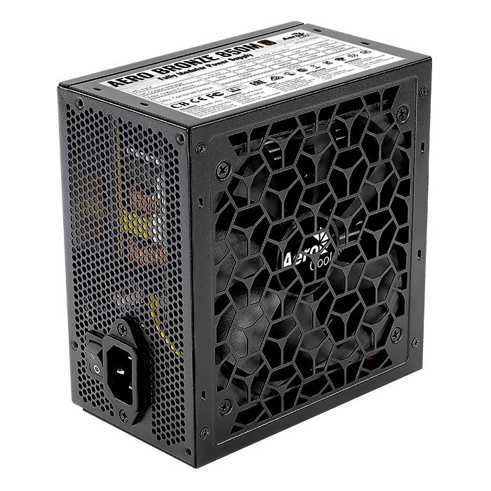 Блок живлення AeroCool Aero Bronze 850M Fully Modular (ACPB-AR85AEC.1M) 850W