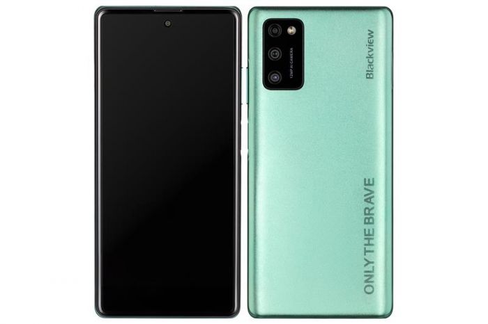 Смартфон Blackview A100 6/128GB NFC Dual Sim Frost Green (6931548307327)