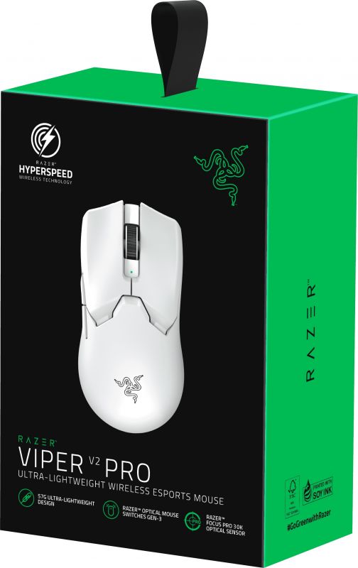 Мишка Razer Viper V2 PRO White (RZ01-04390200-R3G1) Wireless+USB