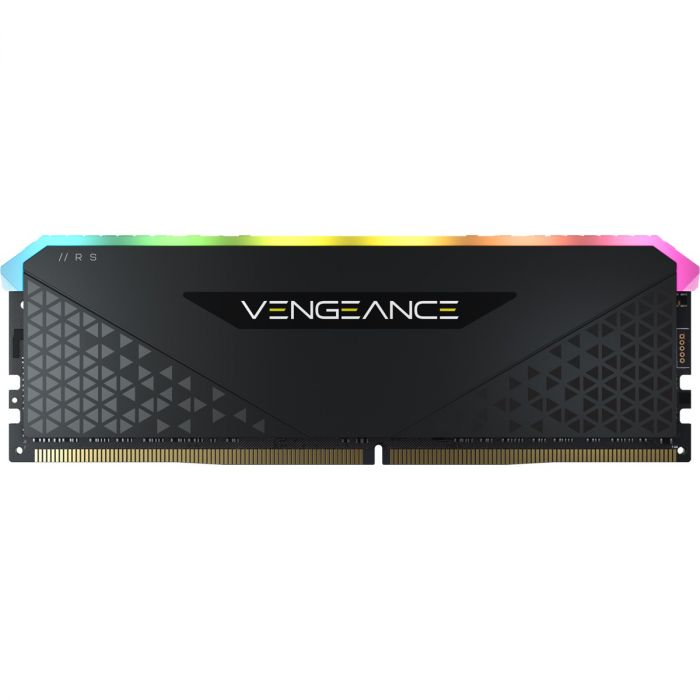 Модуль пам`ятi DDR4 16GB/3200 Corsair Vengeance RGB RS Black (CMG16GX4M1E3200C16)