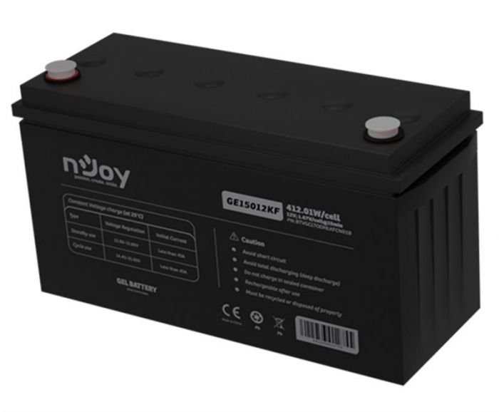 Акумуляторна батарея Njoy GE15012KF 12V 150AH (BTVGCLTODHLKFCN01B) GEL