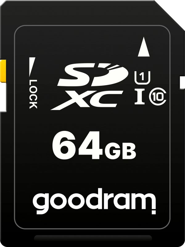 Карта пам`ятi SDXC 64GB UHS-I Class 10 GOODRAM (S1A0-0640R12)