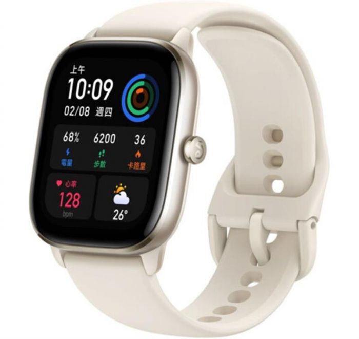 Смарт-годинник Xiaomi Amazfit GTS 4 Mini Moonlight White