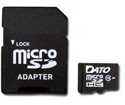 Карта пам`ятi MicroSDHC 128GB UHS-I Class 10 Dato + SD-adapter (DTTF128GUIC10)