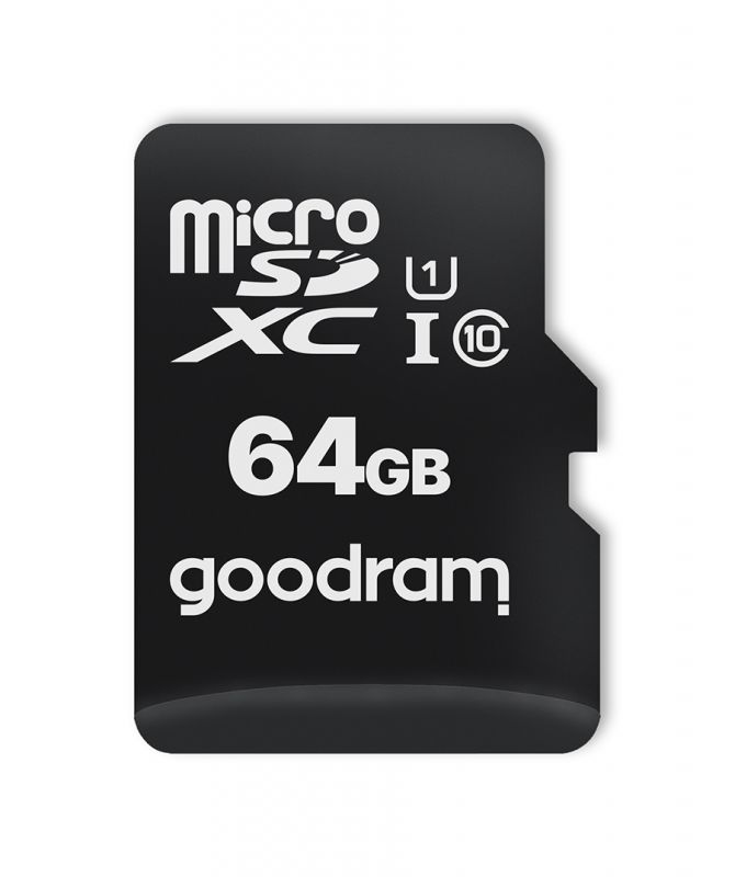 Карта пам`ятi MicroSDXC 64GB UHS-I Class 10 GOODRAM + SD-adapter + OTG Card reader (M1A4-0640R12)