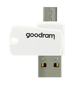 Карта пам`ятi MicroSDXC 64GB UHS-I Class 10 GOODRAM + SD-adapter + OTG Card reader (M1A4-0640R12)