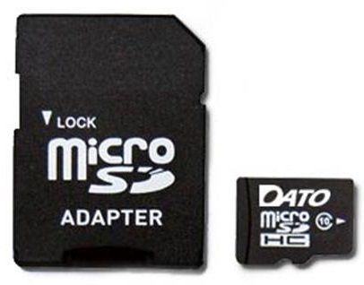 Карта пам`ятi MicroSDHC 32GB UHS-I Class 10 Dato + SD-adapter (DTTF032GUIC10)