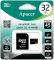 Карта пам`ятi MicroSDHC 32GB UHS-I Class 10 Apacer + SD adapter (AP32GMCSH10U1-R)