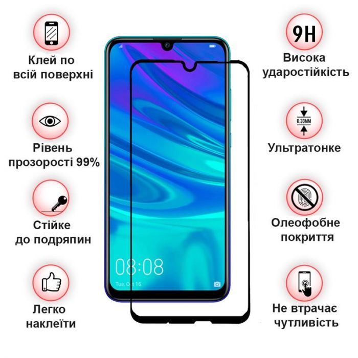 Захисне скло BeCover для Realme 6 Black (705044)