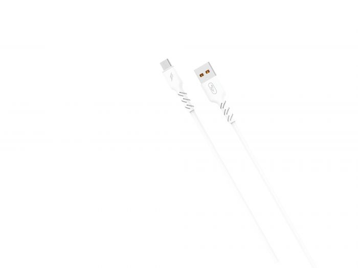 Кабель SkyDolphin S07V TPE High Elastic Line USB - microUSB 1м, White (USB-000597)