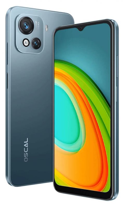 Смартфон Oscal C80 8/128GB Dual Sim Blue