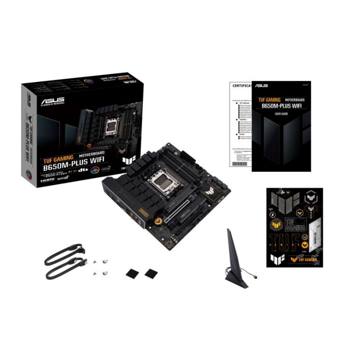 Материнська плата Asus TUF Gaming B650M-PLUS WIFI Socket AM5