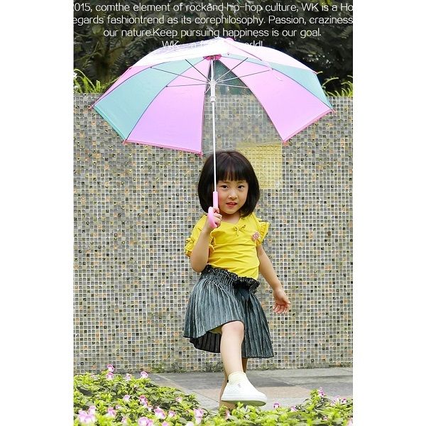 Парасоля WK mini Umbrella WT-U06 рожевий (6970349283850)