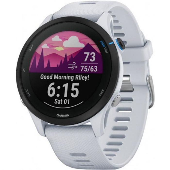 Смарт-годинник Garmin Forerunner 255 Music Whitestone (010-02641-21)