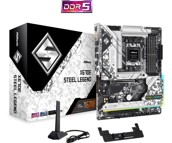 Материнська плата ASRock X670E Steel Legend Socket AM5