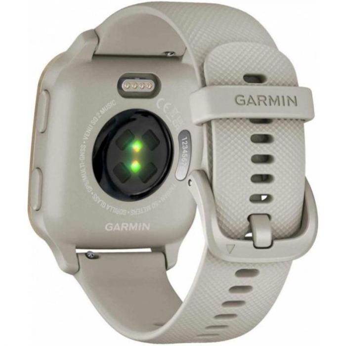 Смарт-годинник Garmin Venu Sq 2 Music French Gray/Cream Gold (010-02700-02)