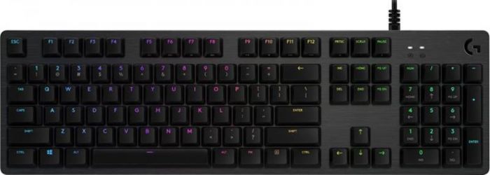 Клавiатура Logitech G512 Carbon Lightsync RGB Mechanical Black USB (920-008946)