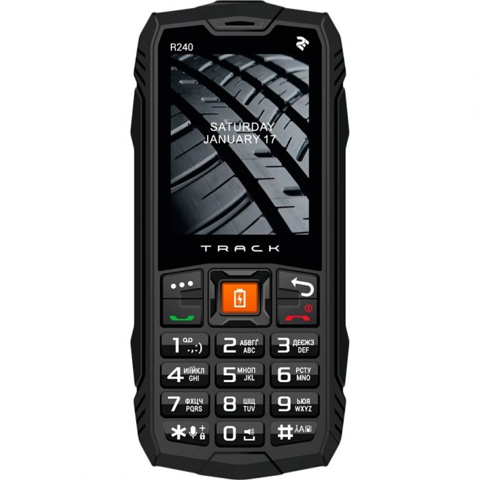 Мобiльний телефон 2E R240 2020 Dual Sim Black (680576170101)