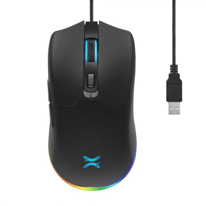 Мишка Noxo Dawnlight Gaming mouse Black USB (4770070881910)