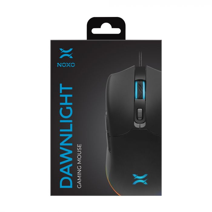 Мишка Noxo Dawnlight Gaming mouse Black USB (4770070881910)