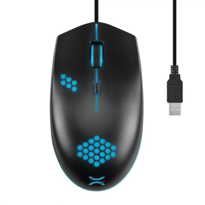 Миша Noxo Thoon Gaming mouse Black USB (4770070881989)