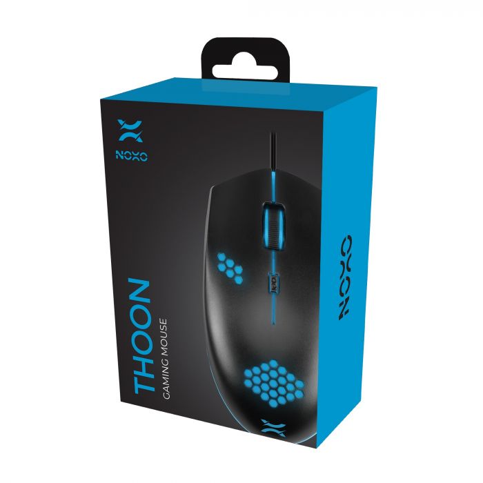 Мишка Noxo Thoon Gaming mouse Black USB (4770070881989)