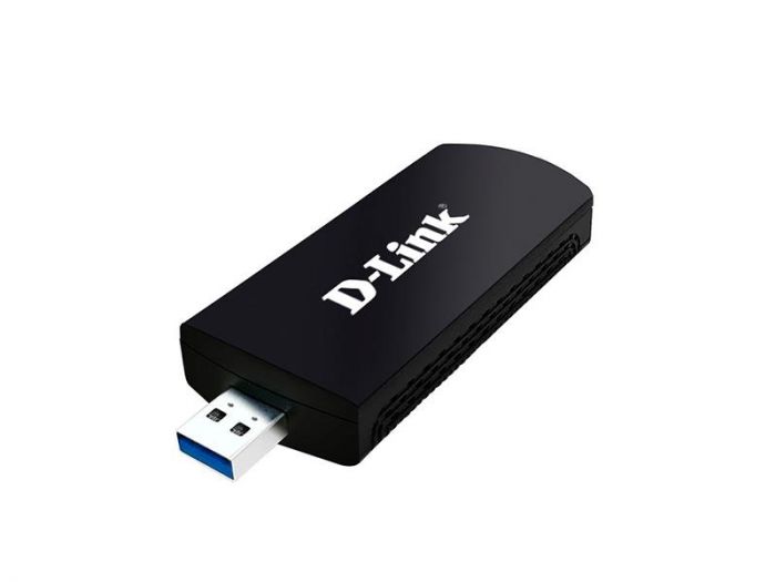 Бездротовий адаптер  D-Link DWA-192 802.11ac, USB