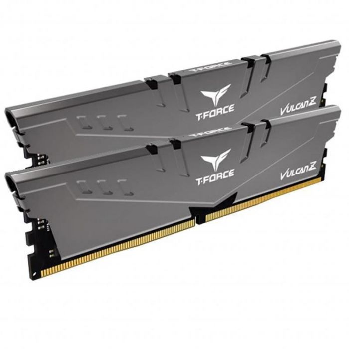 Модуль пам`яті DDR4 2x4GB/2666 Team T-Force Vulcan Z Gray (TLZGD48G2666HC18HDC01)