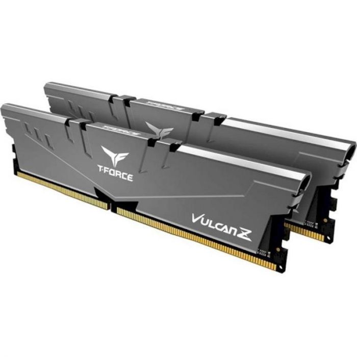 Модуль пам`яті DDR4 2x4GB/2666 Team T-Force Vulcan Z Gray (TLZGD48G2666HC18HDC01)