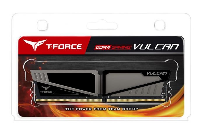 Модуль пам`ятi DDR4 16GB/2400 Team T-Force Vulcan Gray (TLGD416G2400HC15B01)