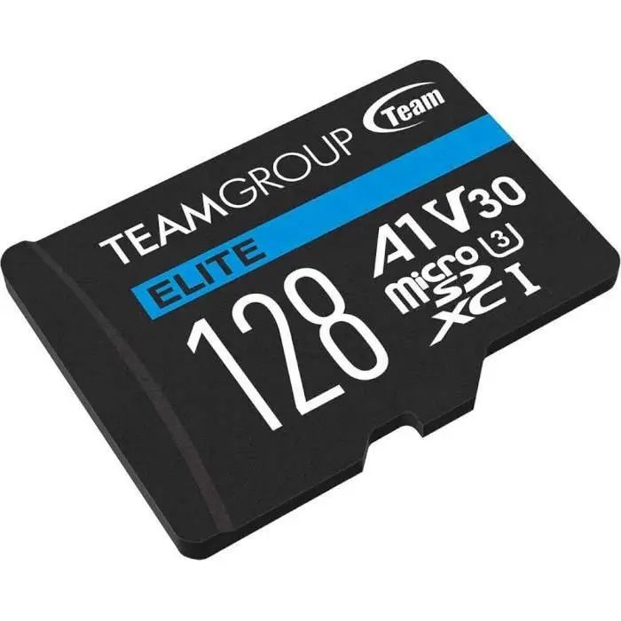 Карта пам`ятi MicroSDXC 128GB UHS-I/U3 Class 10 Team Elite + SD-адаптер (TEAUSDX128GIV30A103)