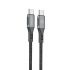 Кабель Intaleo CBGPD60WTT1 USB Type-C-USB Type-C 1.2м Grey (1283126518096)