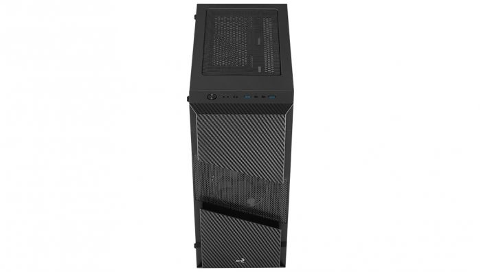 Корпус AeroCool Menace Saturn FRGB-G-BK-v1 (ACCM-PV20013.11) Black без БЖ