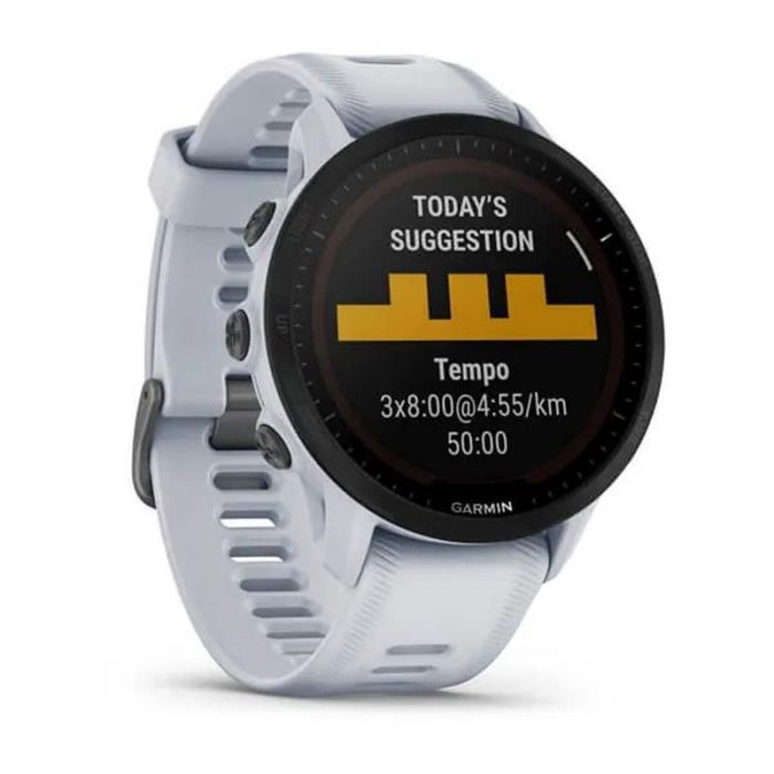 Смарт-годинник Garmin Forerunner 955 White (010-02638-11)