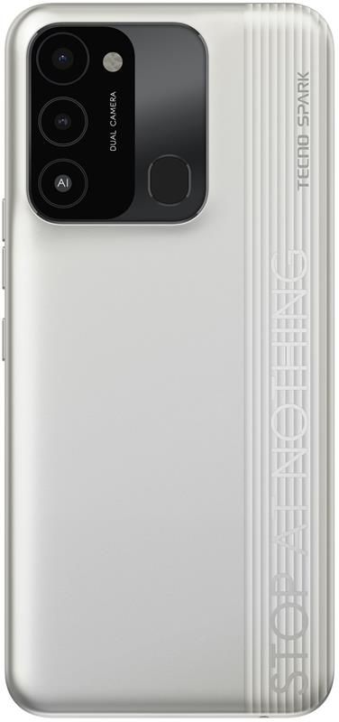 Смартфон Tecno Spark 8C (KG5j) 2/64Gb Dual Sim Diamond Grey (4895180777677)