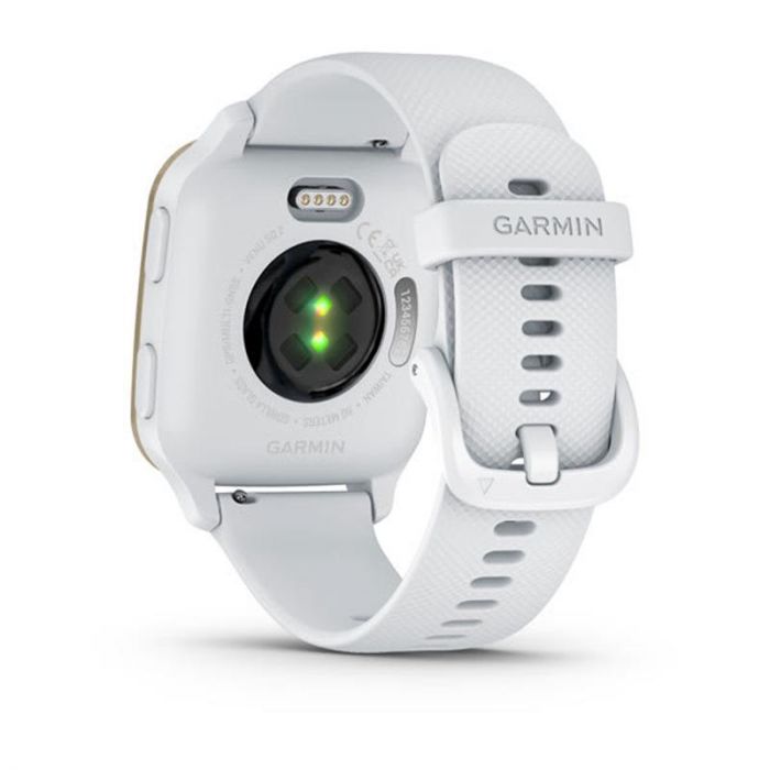 Смарт-годинник Garmin Venu Sq 2 White/Cream Gold (010-02701-01)