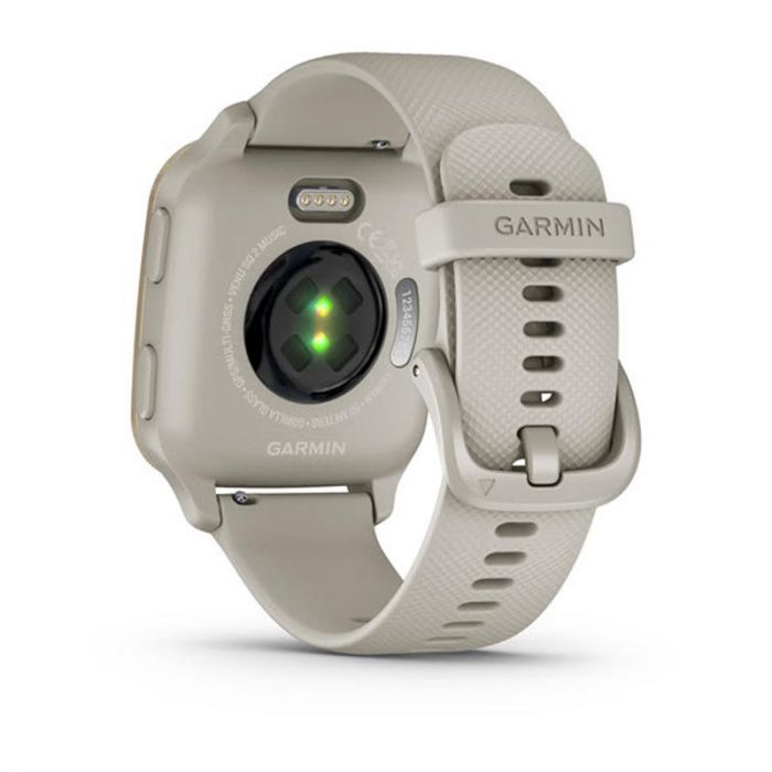 Смарт-годинник Garmin Venu Sq 2 Music Ivory/Peach Gold (010-02700-01)