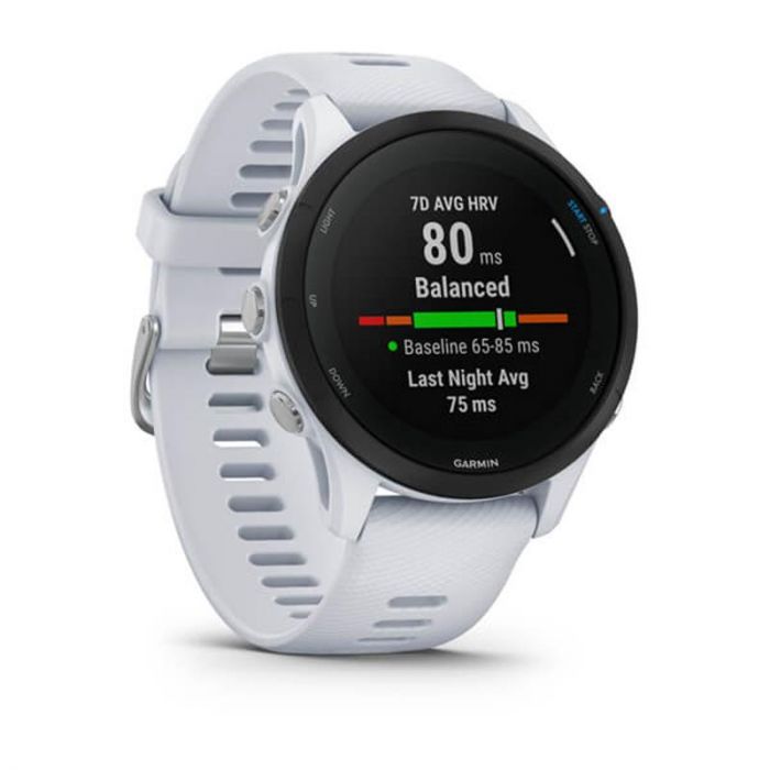 Смарт-годинник Garmin Forerunner 255 Music Whitestone (010-02641-21)