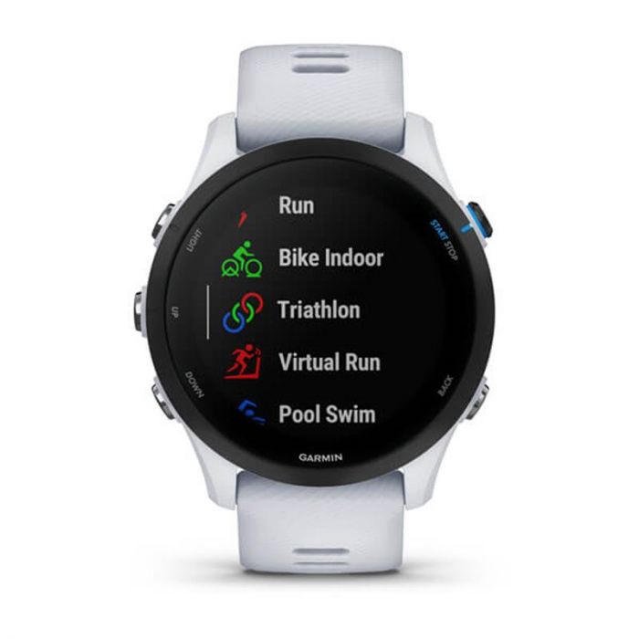 Смарт-годинник Garmin Forerunner 255 Music Whitestone (010-02641-21)