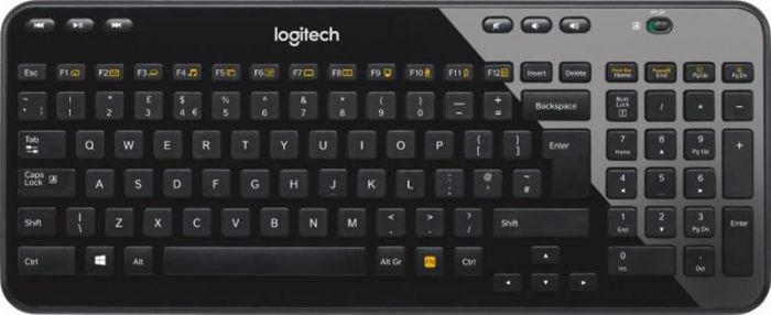 Клавіатура бездротова Logitech K360 Wireless US INT`L NSEA (920-003080)