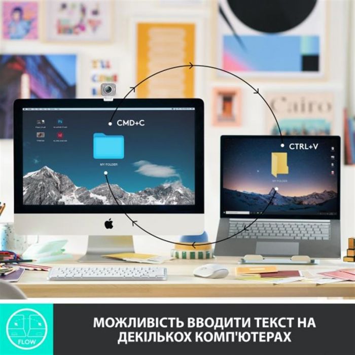 Клавіатура бездротова Logitech MX Keys Mini Wireless Illuminated Graphite (920-010498)