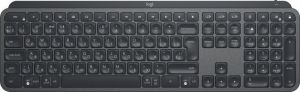 Клавіатура бездротова Logitech MX Keys Advanced Wireless Illuminated UA Graphite (920-009415)