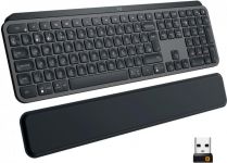 Клавіатура бездротова Logitech MX Keys Plus Advanced Wireless Illuminated Keyboard with Palm Rest Graphite UA (920-009416)