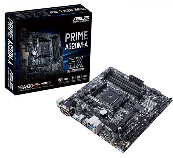 Материнська плата Asus PRIME A320M-A Socket AM4