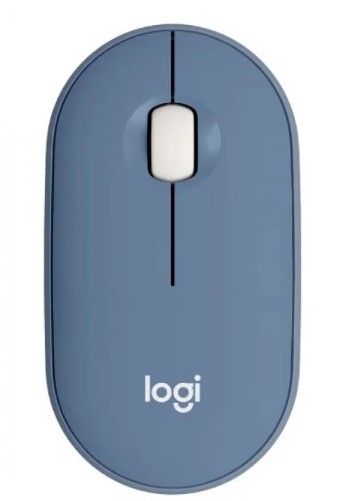 Мишка бездротова Logitech Pebble M350 (910-006753) Blueberry USB