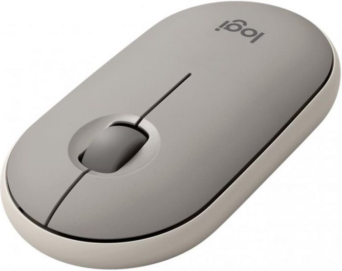 Миша бездротова Logitech Pebble M350 Sand (910-006751)