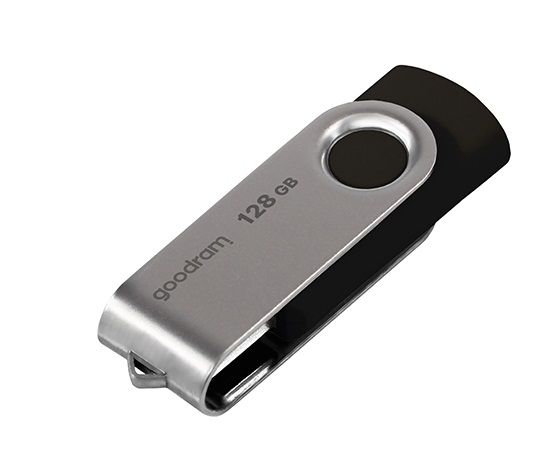 Флеш-накопичувач USB2.0 128GB GOODRAM UTS2 (Twister) Black (UTS2-1280K0R11)