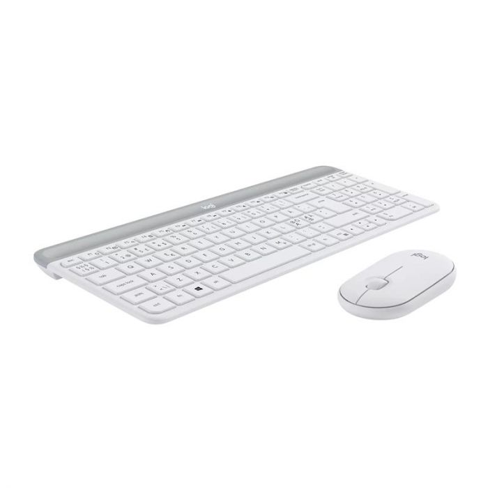 Комплект (клавіатура, мишка) бездротовий Logitech MK470 White USB (920-009205)