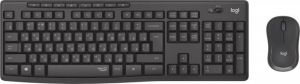 Комплект (клавiатура, миша) бездротовий Logitech MK295 Combo Black USB (920-009800)
